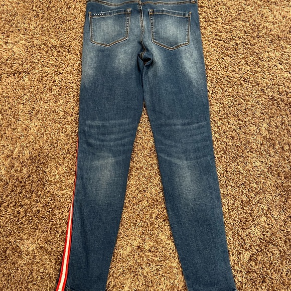 Blank NYC Jersey Girls Stripe Jean Pant - Picture 8 of 13